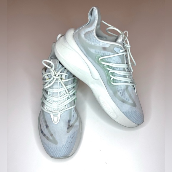 Adidas Women’s ALPHABOOST V1 SHOES Gray Sneakers Size- 9 - Picture 6 of 10